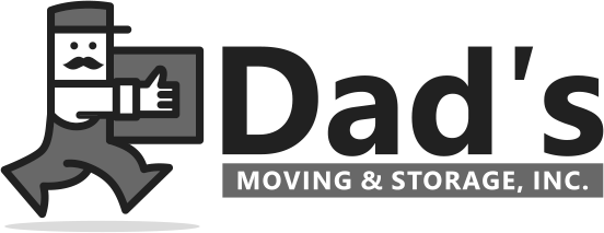 Dads Moving's logo. This is a client from Manila who avail my web development services.