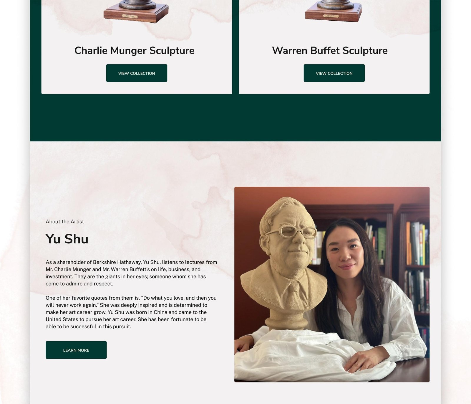 Image of Berkshire Legends home page design (slice - 4). This is an e-commerce web design project.