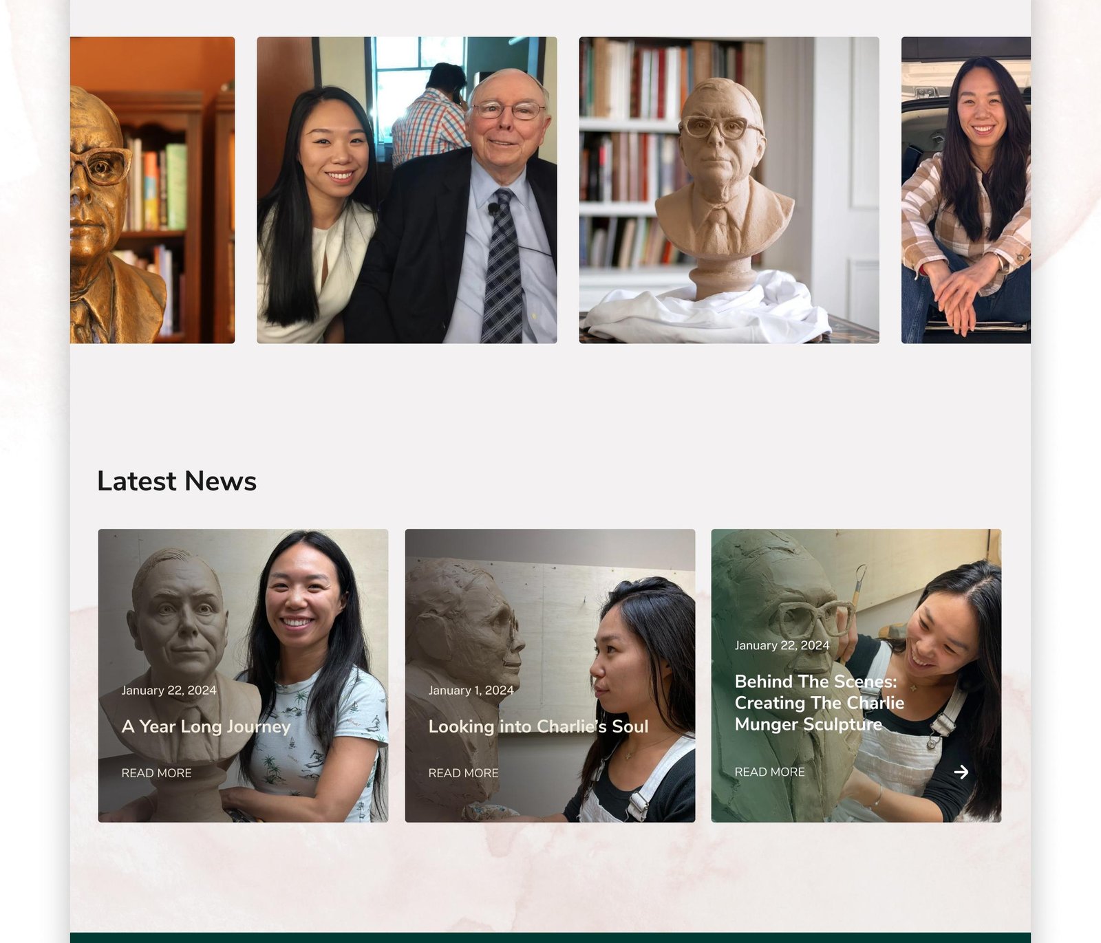 Image of Berkshire Legends home page design (slice - 5). This is an e-commerce web design project.