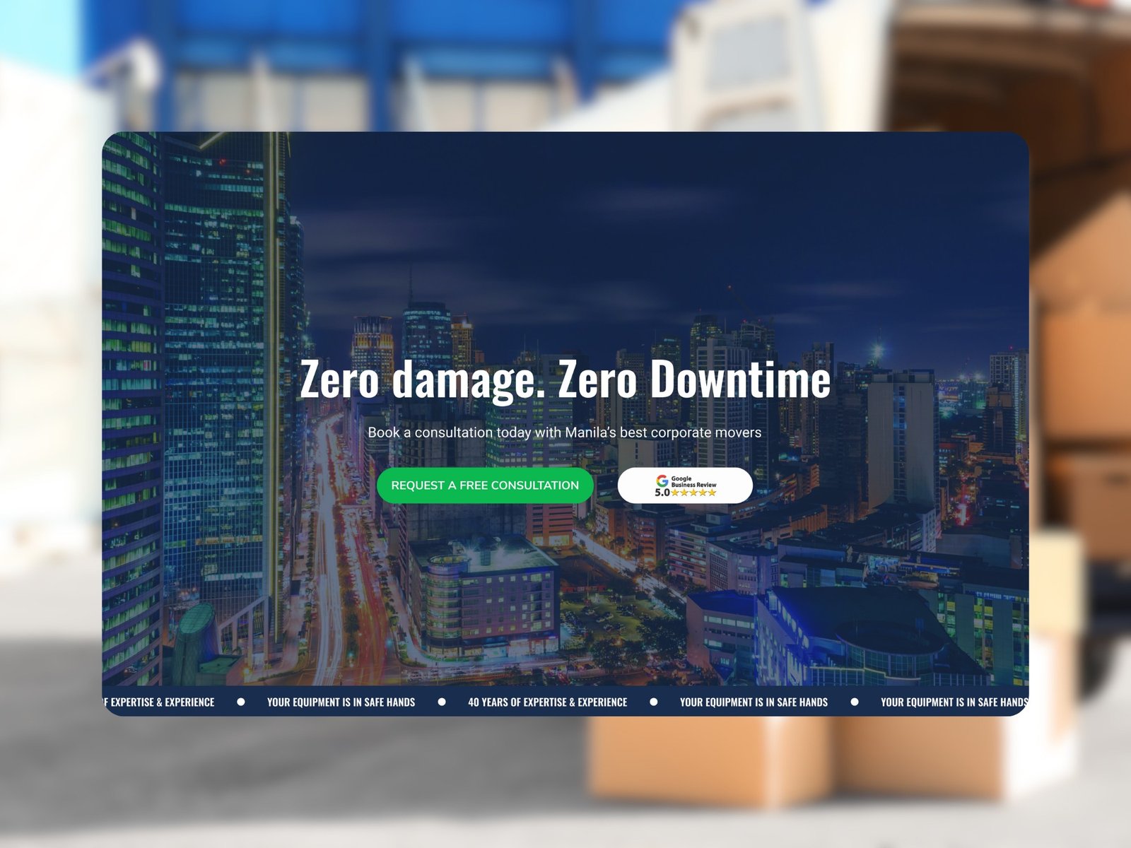 Featured image of an landing page web design